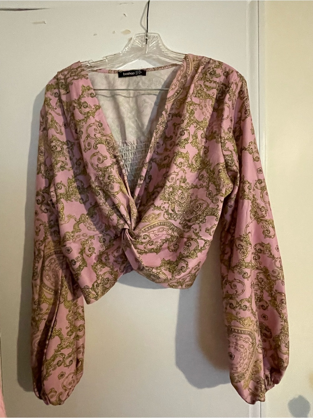 Boohoo fabulous top size 16